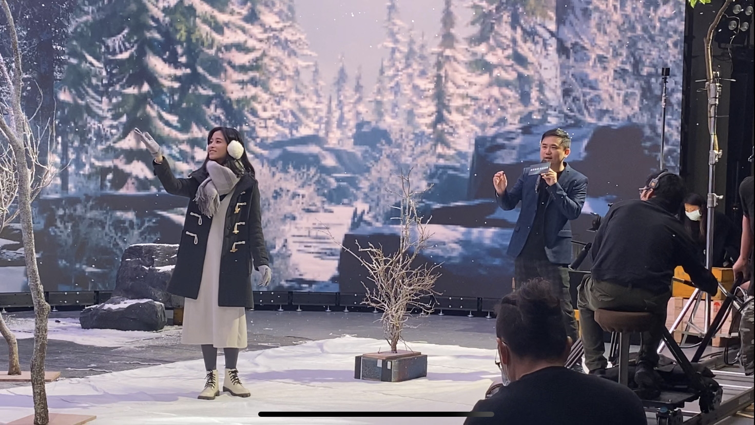 友達以ALED先進顯屏技術，與金馬獎視覺特效團隊「再現影像」攜手合作打造LED虛擬攝影棚，提供沉浸式表演體驗，並精簡拍攝成本與時間