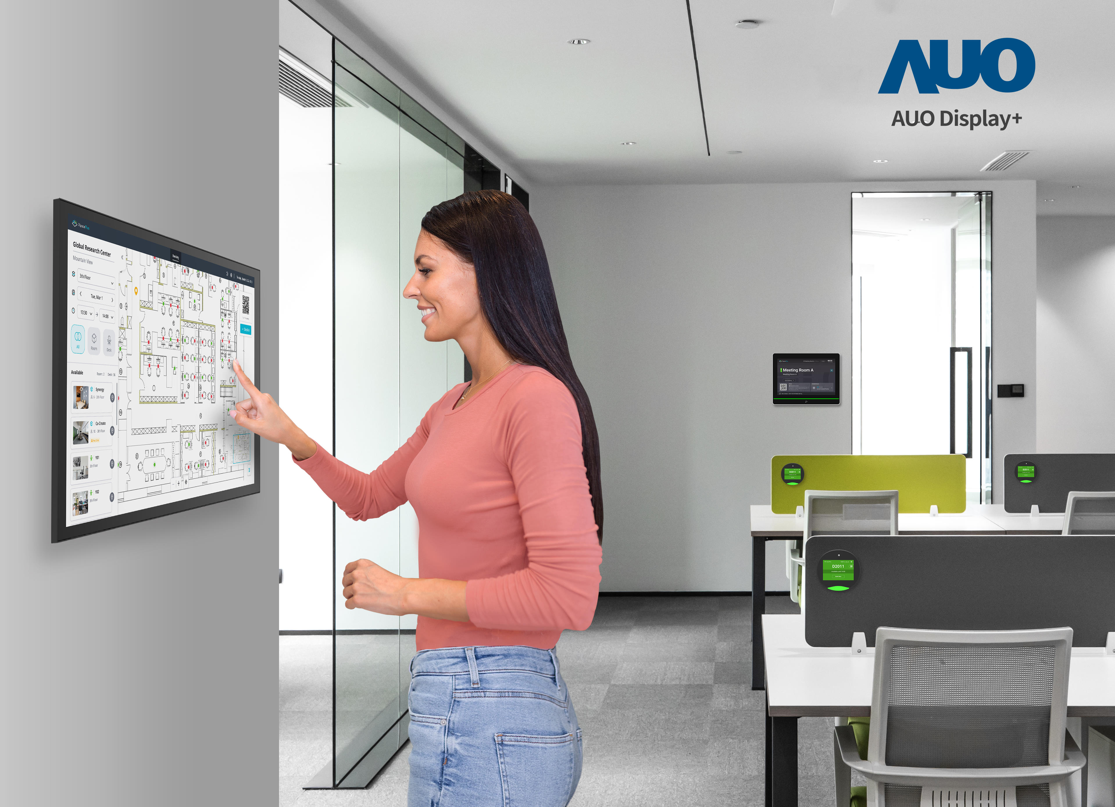 达擎会议空间管理解决方案可应用于空间预约和管理流程，将办公空间的查询、预约和保留等流程自动化，为用户提供更灵活、弹性的工作模式