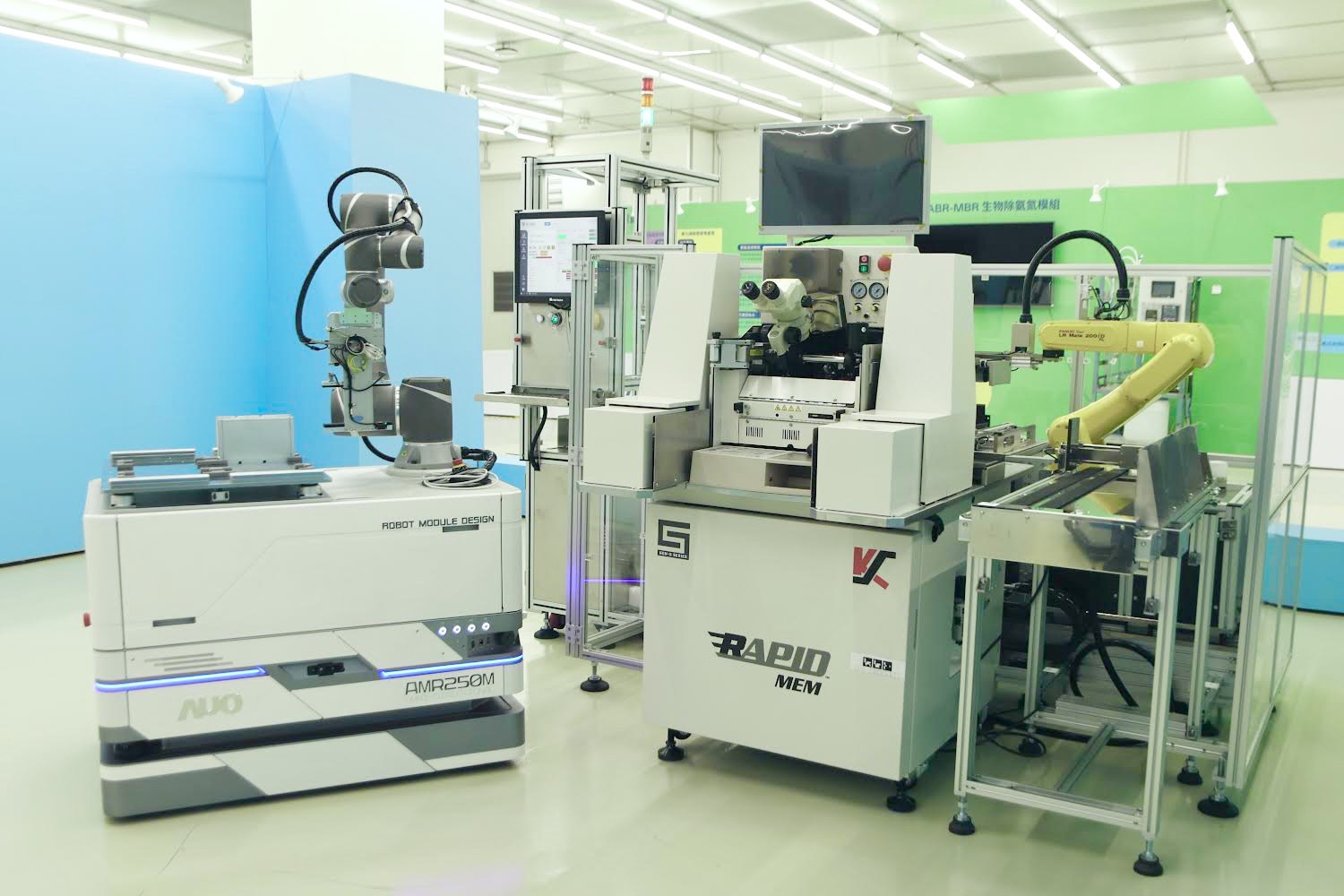 友達數位攜手半導體設備大廠K&S及夥伴樂宇精密，針對半導體封裝場域痛點，提供iAMHS一站式解決方案，創造產能提升至少10%的效益